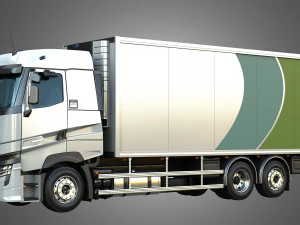 T520 - Refrigerated Truck 3D Model