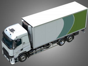 T520 - Refrigerated Truck 3D Model