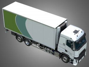T520 - Refrigerated Truck 3D Model
