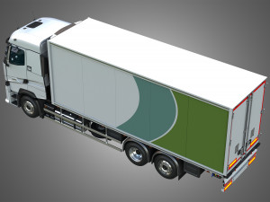 T520 - Refrigerated Truck 3D Model