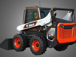 S76 Platinum Skid Steer Loader - Bucket 3D Model