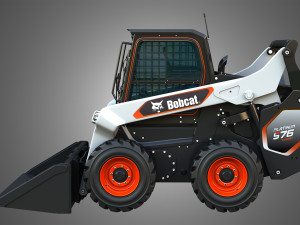 S76 Platinum Skid Steer Loader - Bucket 3D Model