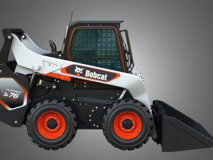 S76 Platinum Skid Steer Loader - Bucket 3D Model