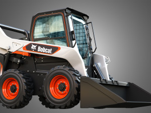 S76 Platinum Skid Steer Loader - Bucket 3D Model