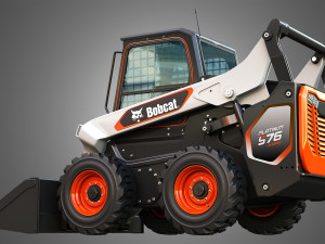 S76 Platinum Skid Steer Loader - Bucket 3D Model