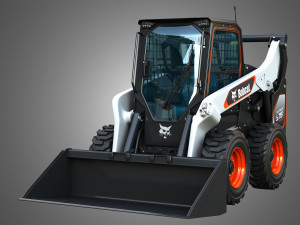 S76 Platinum Skid Steer Loader - Bucket 3D Model