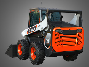 S76 Platinum Skid Steer Loader - Bucket 3D Model