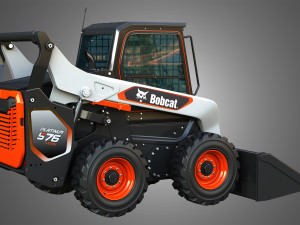 S76 Platinum Skid Steer Loader - Bucket 3D Model