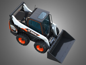 S76 Platinum Skid Steer Loader - Bucket 3D Model