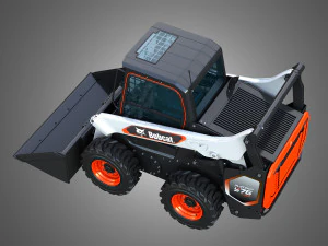 S76 Platinum Skid Steer Loader - Bucket 3D Model