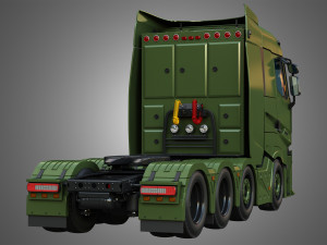 T520 - 8X4 Heavy Haulage Truck Model 3D