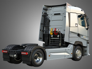 T520 - High Range Truck - Single Axle - Standard Version Modello 3D