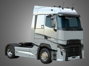 T520 - High Range Truck - Single Axle - Standard Version Modello 3D