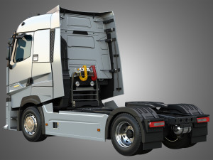 T520 - High Range Truck - Single Axle - Standard Version Modello 3D