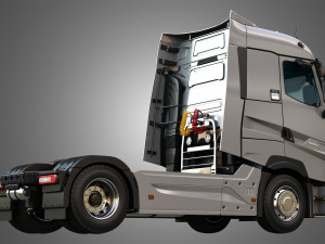 T520 - High Range Truck - Single Axle - Standard Version Modello 3D