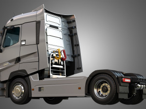T520 - High Range Truck - Single Axle - Standard Version Modello 3D