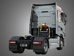 T520 - High Range Truck - Single Axle - Standard Version Modello 3D