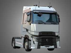 T520 - High Range Truck - Single Axle - Standard Version Modello 3D