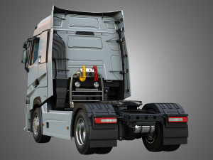 T520 - High Range Truck - Single Axle - Standard Version Modello 3D