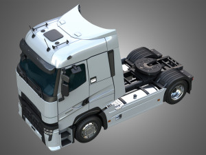 T520 - High Range Truck - Single Axle - Standard Version Modello 3D