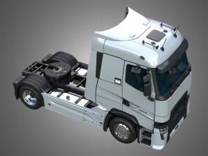 T520 - High Range Truck - Single Axle - Standard Version Modello 3D