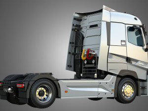 T520 - High Range Truck - Single Axle - Standard Version Modello 3D