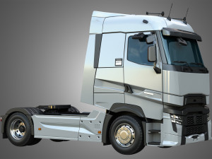 T520 - High Range Truck - Single Axle - Standard Version Modello 3D