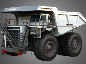 T274 - Off-Highway - Mining Dump Truck 3D Model