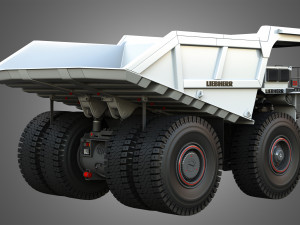T274 - Off-Highway - Mining Dump Truck 3D Model