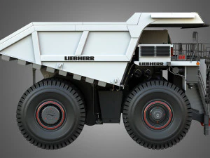 T274 - Off-Highway - Mining Dump Truck 3D Model