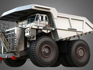 T274 - Off-Highway - Mining Dump Truck 3D Model