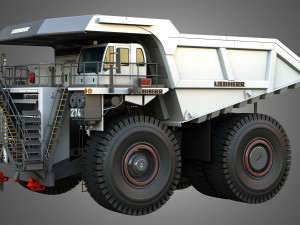 T274 - Off-Highway - Mining Dump Truck 3D Model
