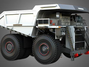 T274 - Off-Highway - Mining Dump Truck 3D Model