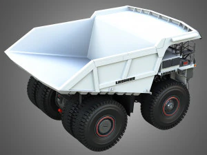 T274 - Off-Highway - Mining Dump Truck 3D Model