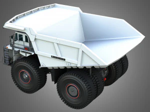 T274 - Off-Highway - Mining Dump Truck 3D Model