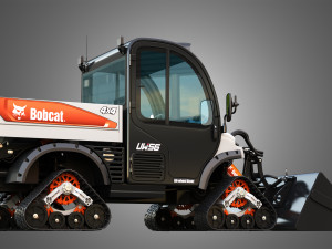 UW56 - Toolcat Quad Tracks - Utility Work Machine - Bucket 3D Model