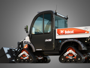 UW56 - Toolcat Quad Tracks - Utility Work Machine - Bucket 3D Model