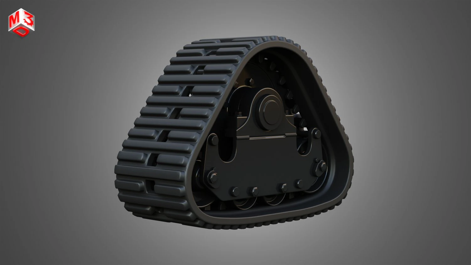 S76 Skid Steer Crawlers 3D Model .c4d .max .obj .3ds .fbx .stl .blend