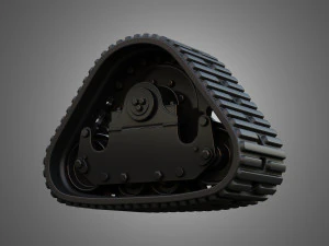 S76 Skid Steer Crawlers 3D Model