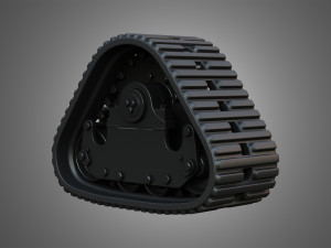 S76 Skid Steer Crawlers Modello 3D