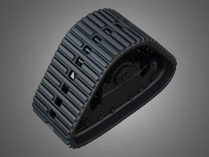 S76 Skid Steer Crawlers 3D Model