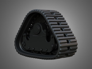 S76 Skid Steer Crawlers Modello 3D
