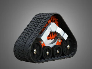 Toolcat UW56 Crawlers 3D Model