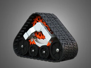 Toolcat UW56 Crawlers 3D Model