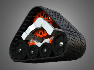Toolcat UW56 Crawlers 3D Model