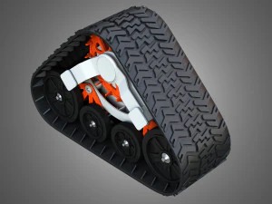 Toolcat UW56 Crawlers 3D Model