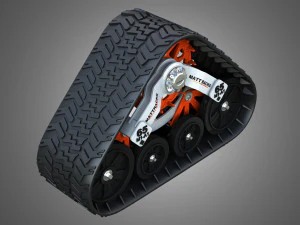 Toolcat UW56 Crawlers 3D Model