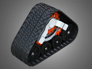 Toolcat UW56 Crawlers 3D Model