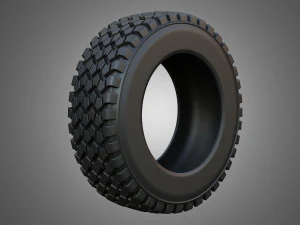 卡车轮胎 TW1 3D 模型
