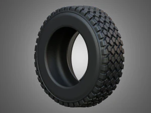 Truck Tire TW1 3D Model